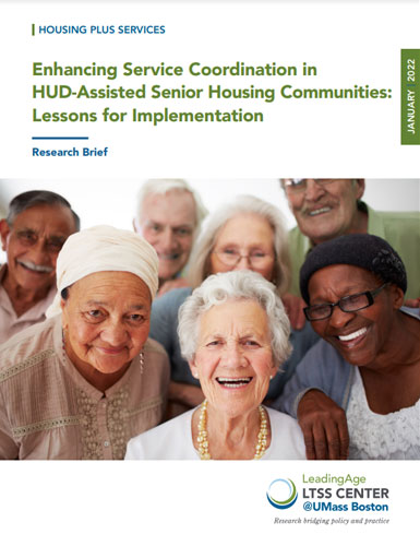 Lessons for Enhancing Service Coordination in HUD-Assisted Senior Housing Communities